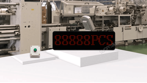 流水線產(chǎn)能自動(dòng)感應(yīng)計(jì)數(shù)器有效提升統(tǒng)計(jì)效率和精度 